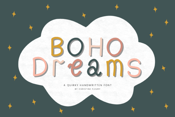 Boho Dreams Font Poster 1