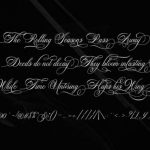 Bolivia Font Poster 2