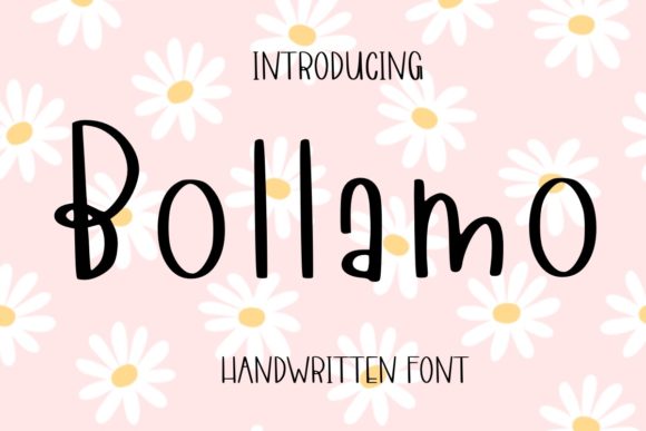 Bollamo Font Poster 1