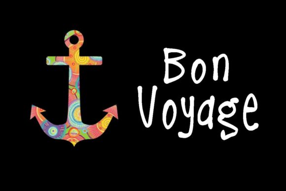 Bon Voyage Font Poster 1