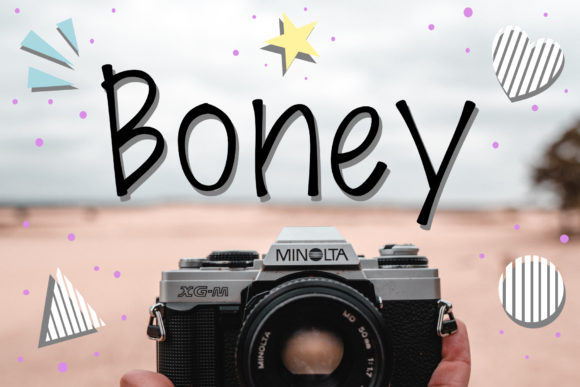 Boney Font Poster 1