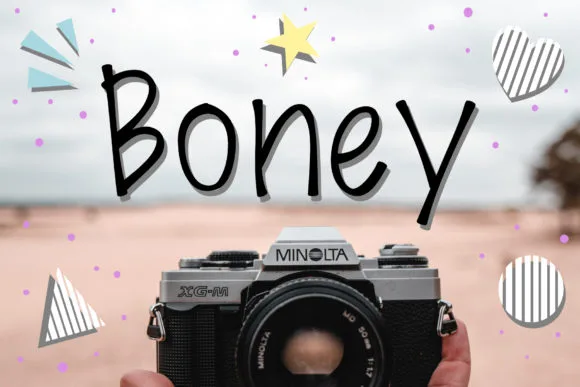 Boney Font Boney Font Poster 1