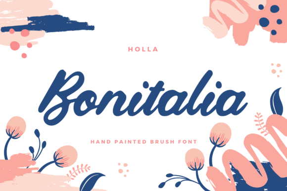 Bonitalia Font Poster 1
