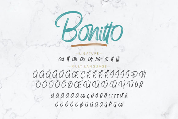 Bonitto Font Poster 11
