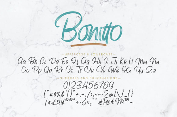 Bonitto Font Poster 10