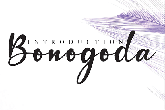 Bonogoda Font Poster 1