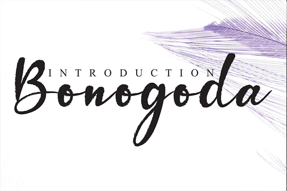 Bonogoda Font Bonogoda Font Poster 1