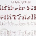 Bonsai Plants Font Poster 5