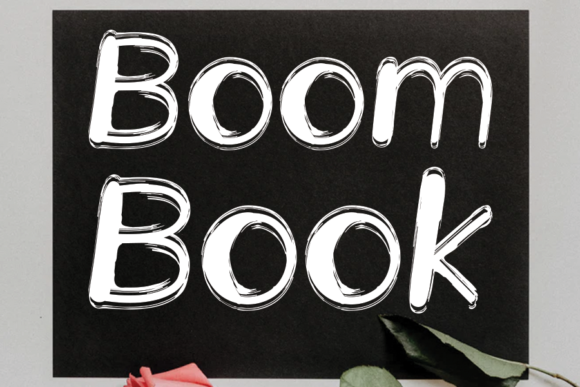 Boom Book Font Poster 1