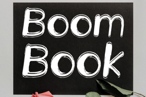 Boom Book Font Boom Book Font Poster 1