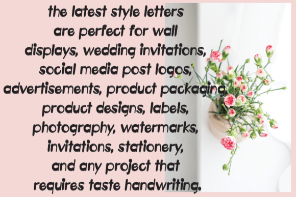 Boom Book Font Poster 3