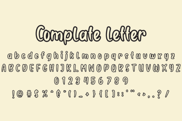 Boom Love Font Poster 4