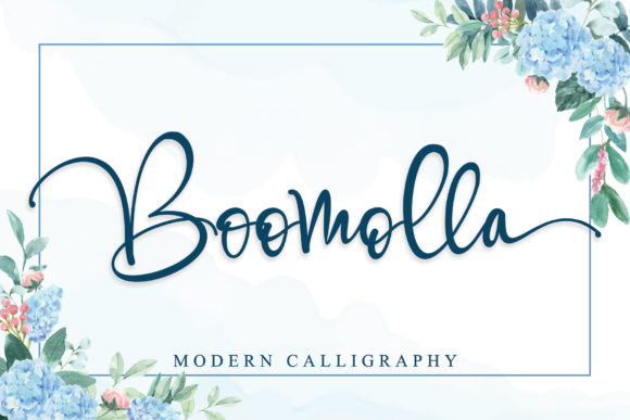 Boomolla Font Poster 1