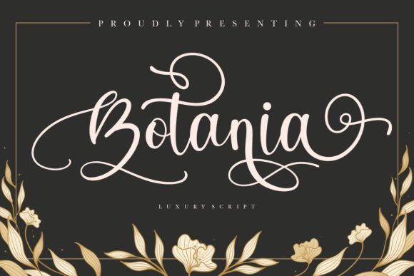 Botania Font Poster 1