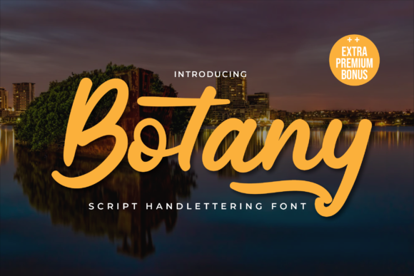 Botany Font Poster 1