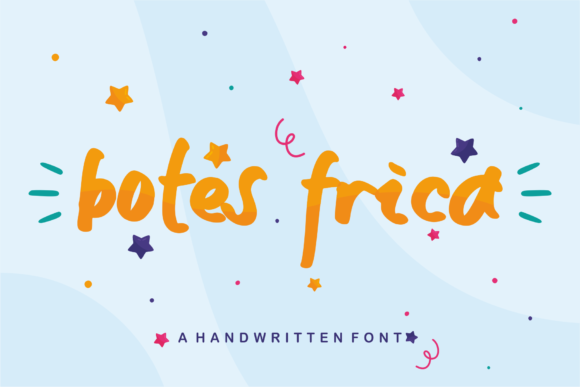 Botes Frica Font Poster 1