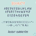 Bouncy Font Poster 6