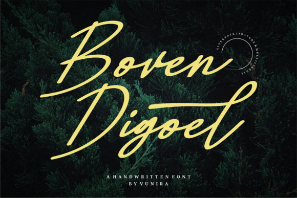 Boven Digoel Font