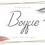 Boyfie Font Poster 1