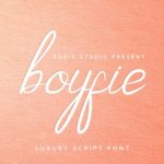 Boyfie Font Poster 2