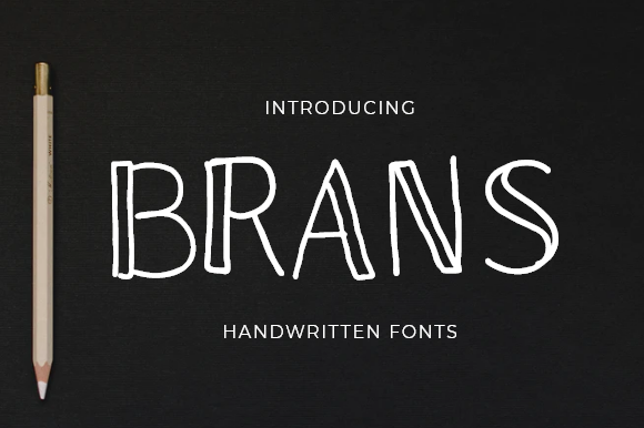 Brans Font Poster 1