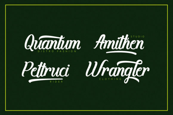 Brenday Font Poster 4