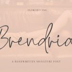 Brendria Font Poster 1