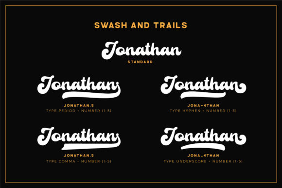 Brenson Charlotte Font Poster 7