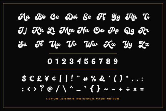 Brenson Charlotte Font Poster 8