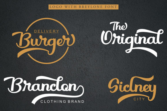 Breylone Font Poster 5