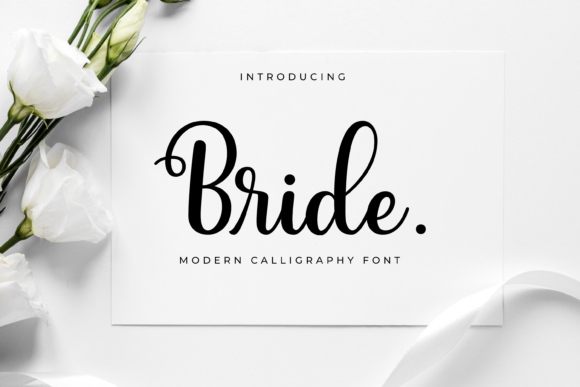 Bride Font Poster 1