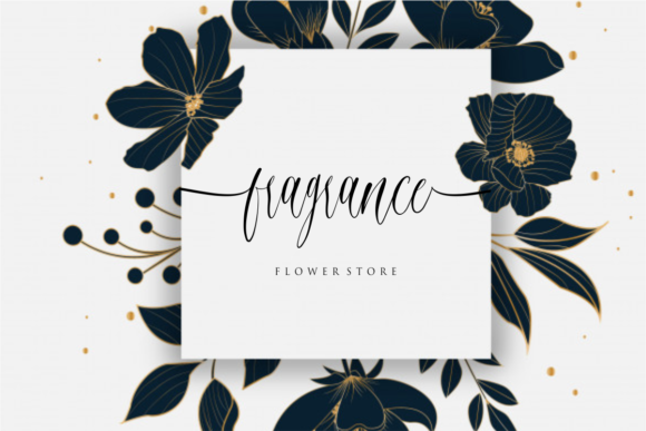 Bridesmaid Font Poster 4