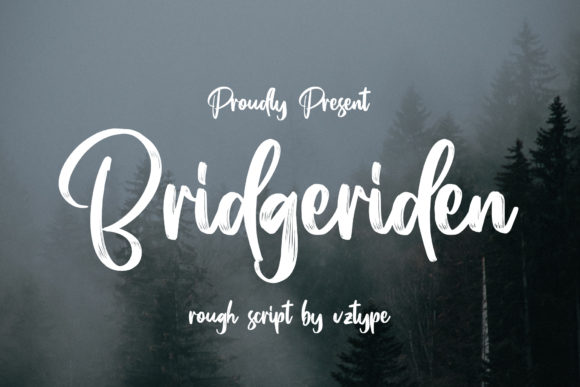 Bridgeriden Font Poster 1