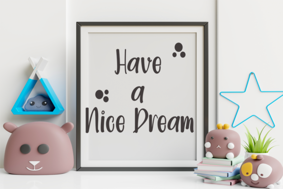 Bright Dream Font Poster 4