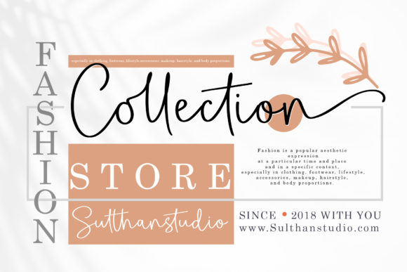 Bright Star Font Poster 3