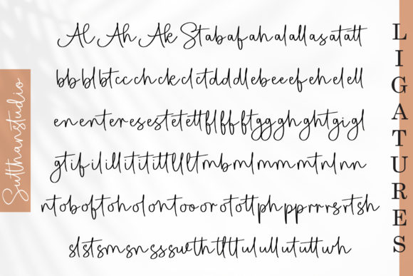 Bright Star Font Poster 7
