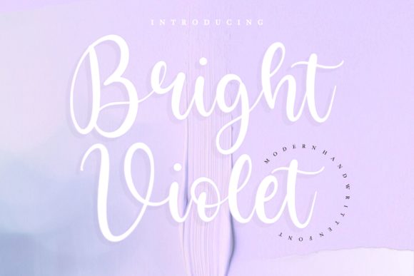 Bright Violet Font