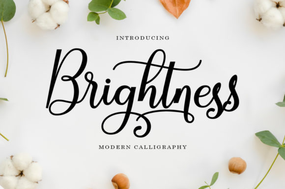 Brightness Font