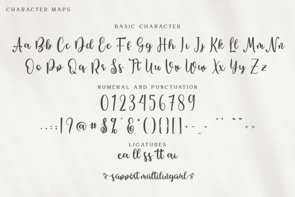Brigtia Font Poster 7