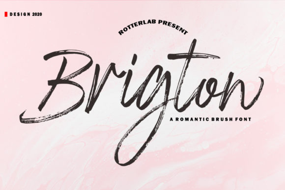 Brigton Font Poster 1