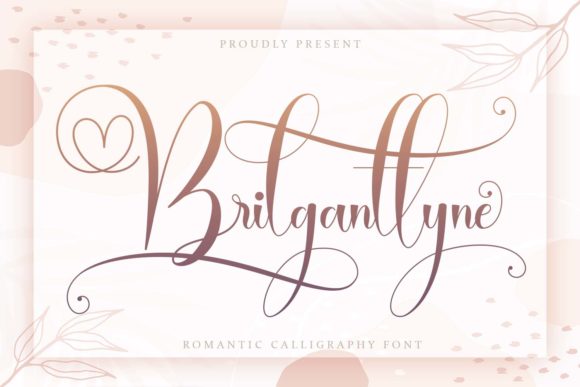 Brilganttyne Font Poster 1