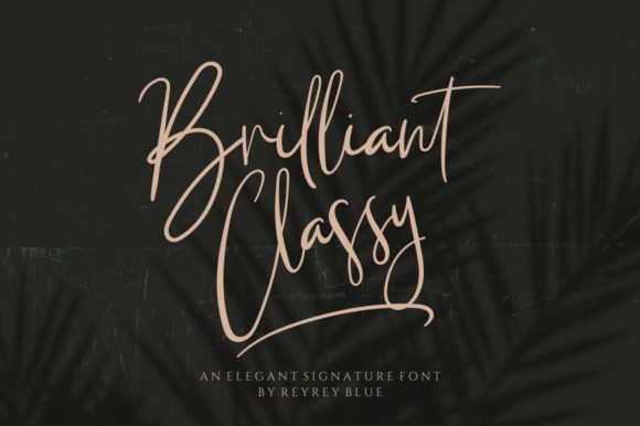 Briliant Classy Font