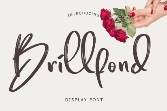 Brillfond Font Poster 1