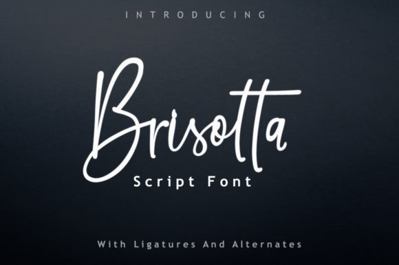 Brisotta Font Poster 1