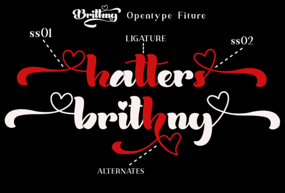 Brithny Font Poster 7