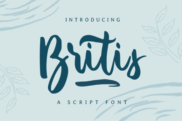 Britis Font Poster 1