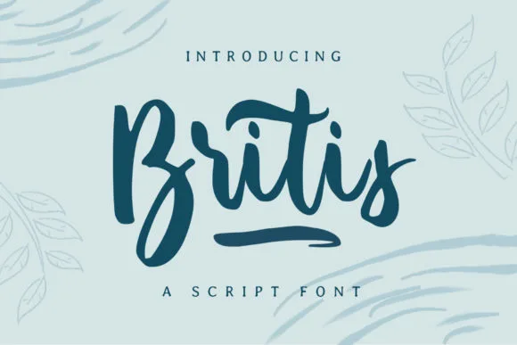 Britis Font Poster 1