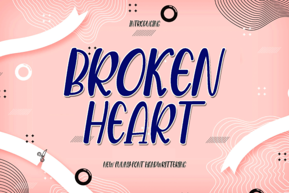 Broken Heart Font