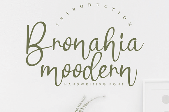 Bronahia Font