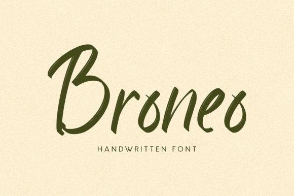 Broneo Font Poster 1
